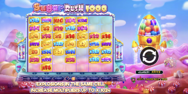 Sugar Rush 1000 demo gameplay screenshot Sugar Rush 1000 demo gameplay