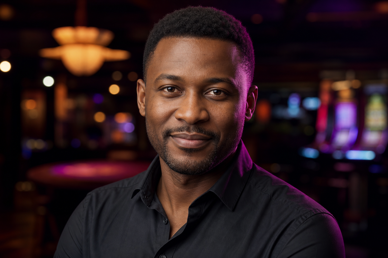Sipho Dlamini portrait Sipho Dlamini, casino reviewer